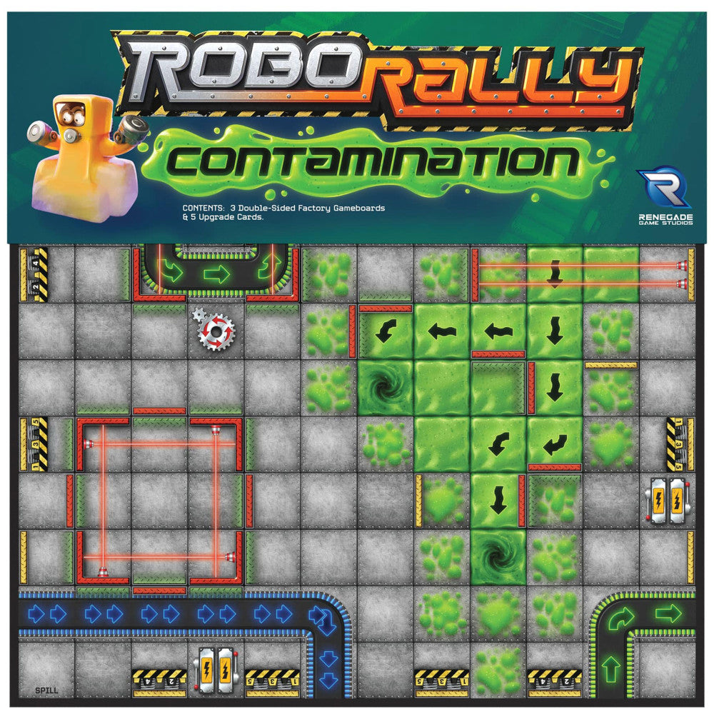 Robo Rally Contamination Expansion - Strategy Board Game - Image 2