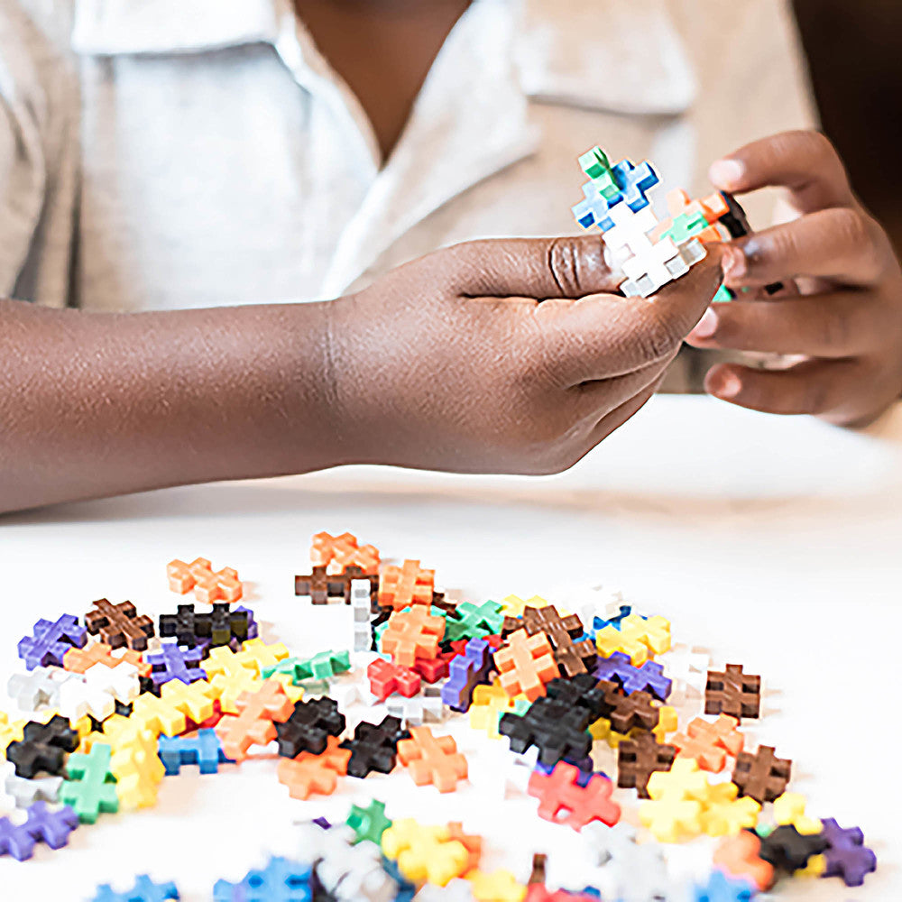 Plus-Plus Super Tube - 500 Piece Basic Color Mix - Creative Building Toy for Kids - Image 5