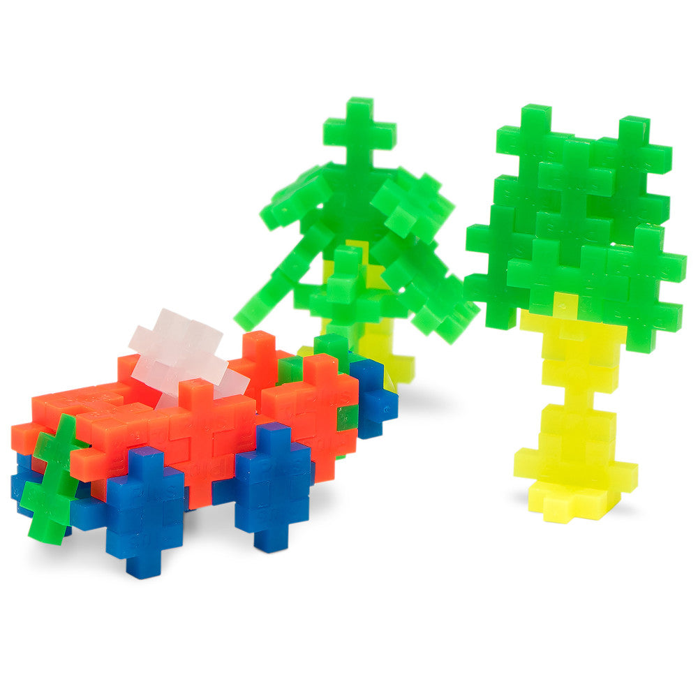 Plus-Plus Super Tube - 500-Piece Neon Mix Building Set - Ages 5+ - Image 4