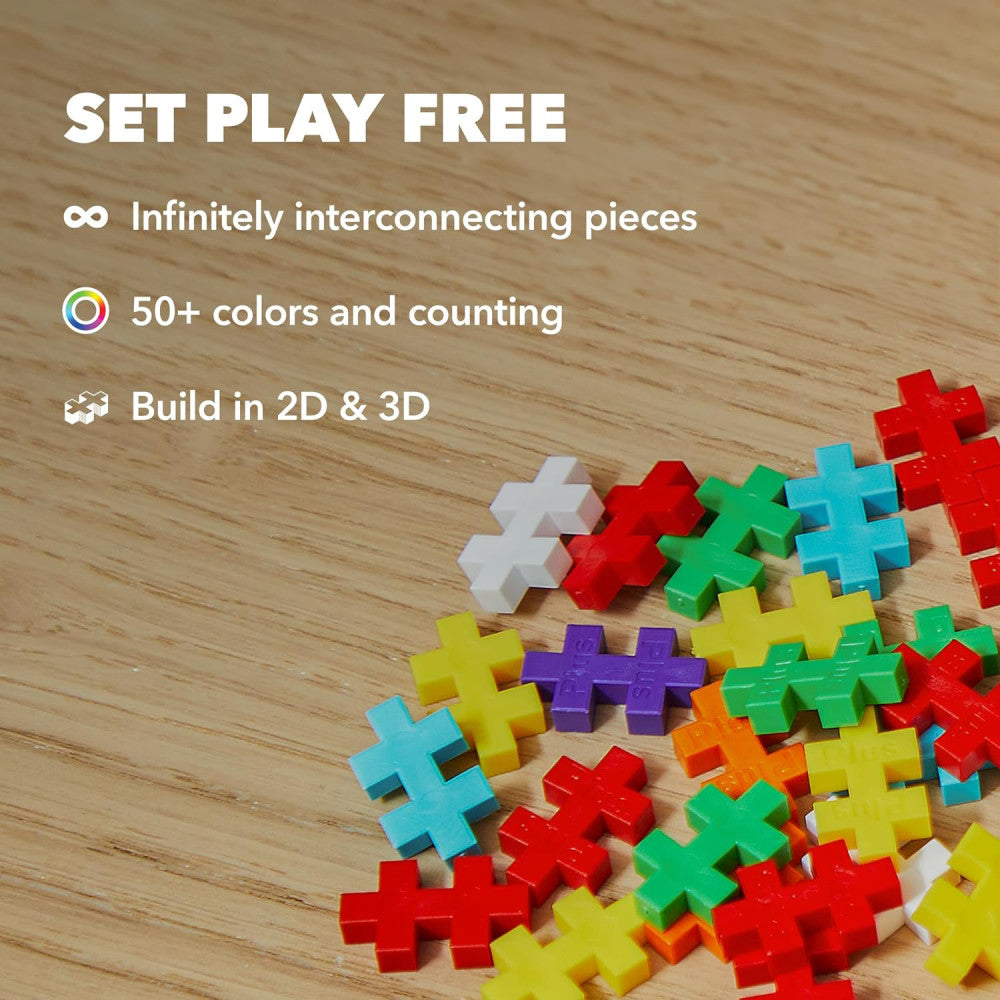 Plus-Plus Super Tube - 500-Piece Neon Mix Building Set - Ages 5+ - Image 8