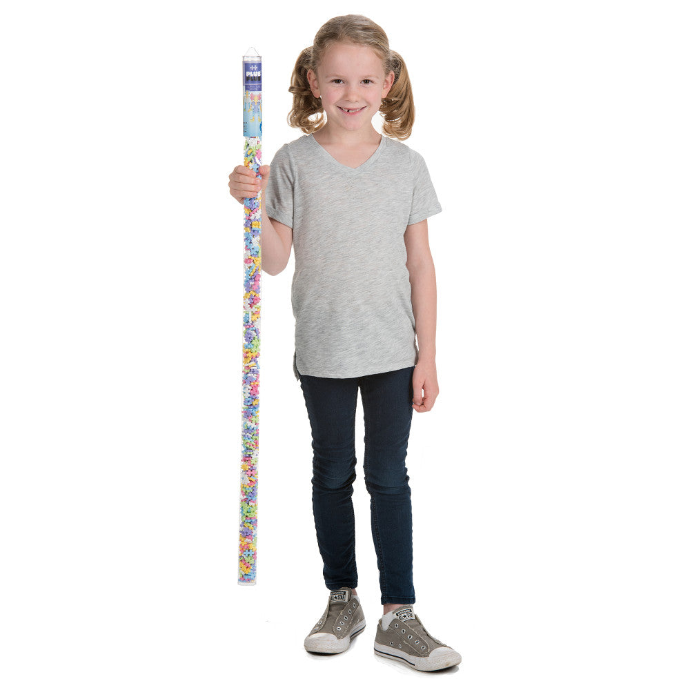 Alternative view of Plus-Plus Super Tube - Pastel Mix Construction Set - 500 Pieces