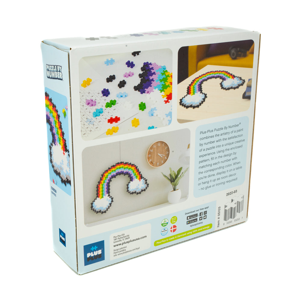 Plus-Plus Puzzle By Number - Rainbow Jigsaw Puzzle - 500 pc - Image 3