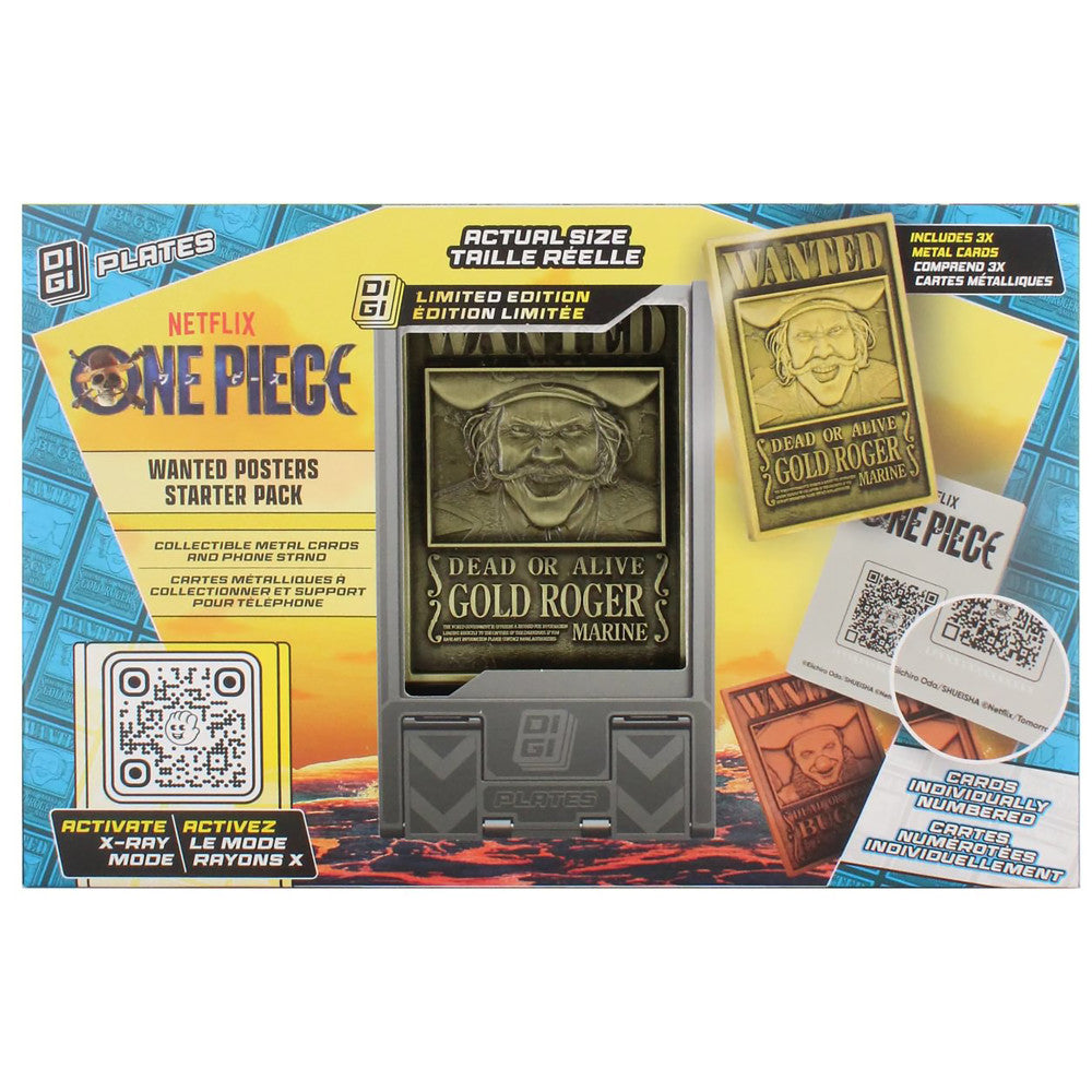 Exquisite Gaming One Piece Digiplate Collector's Pack with Iconic Pirate Etchings