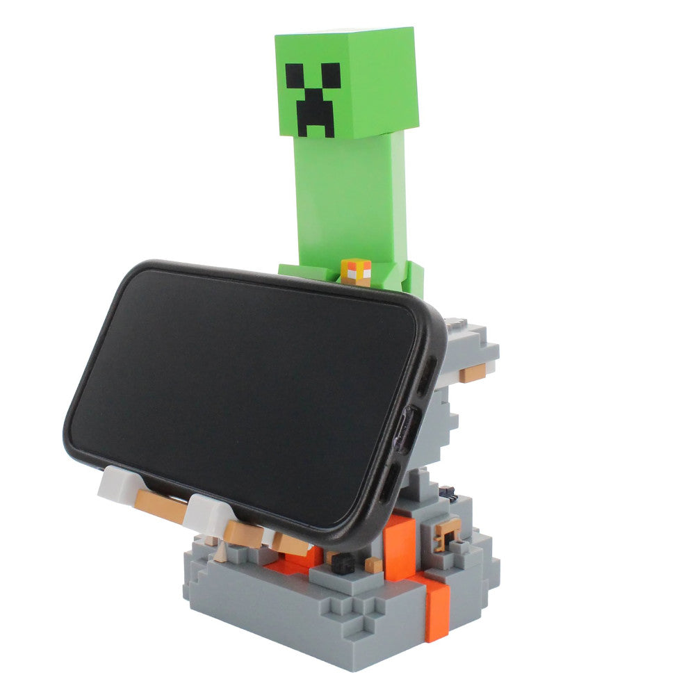Alternative view of Exquisite Gaming Minecraft Creeper Controller & Phone Holder - Green