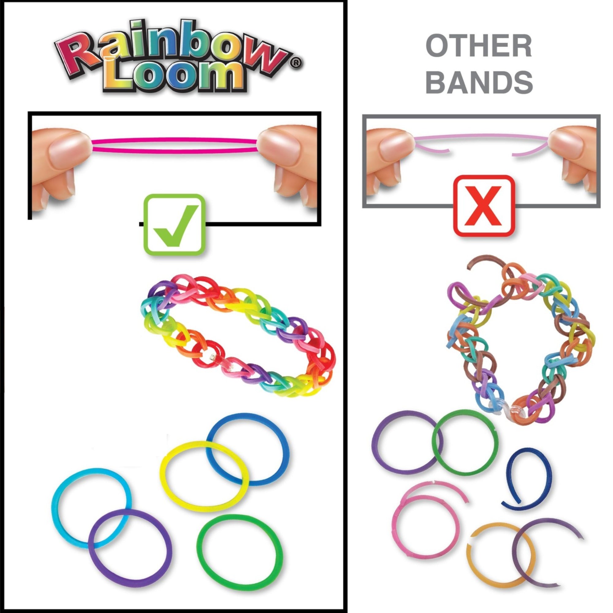 Rainbow Loom Sparkle Edition Treasure Box - Rubber Band Crafting Kit - Image 4