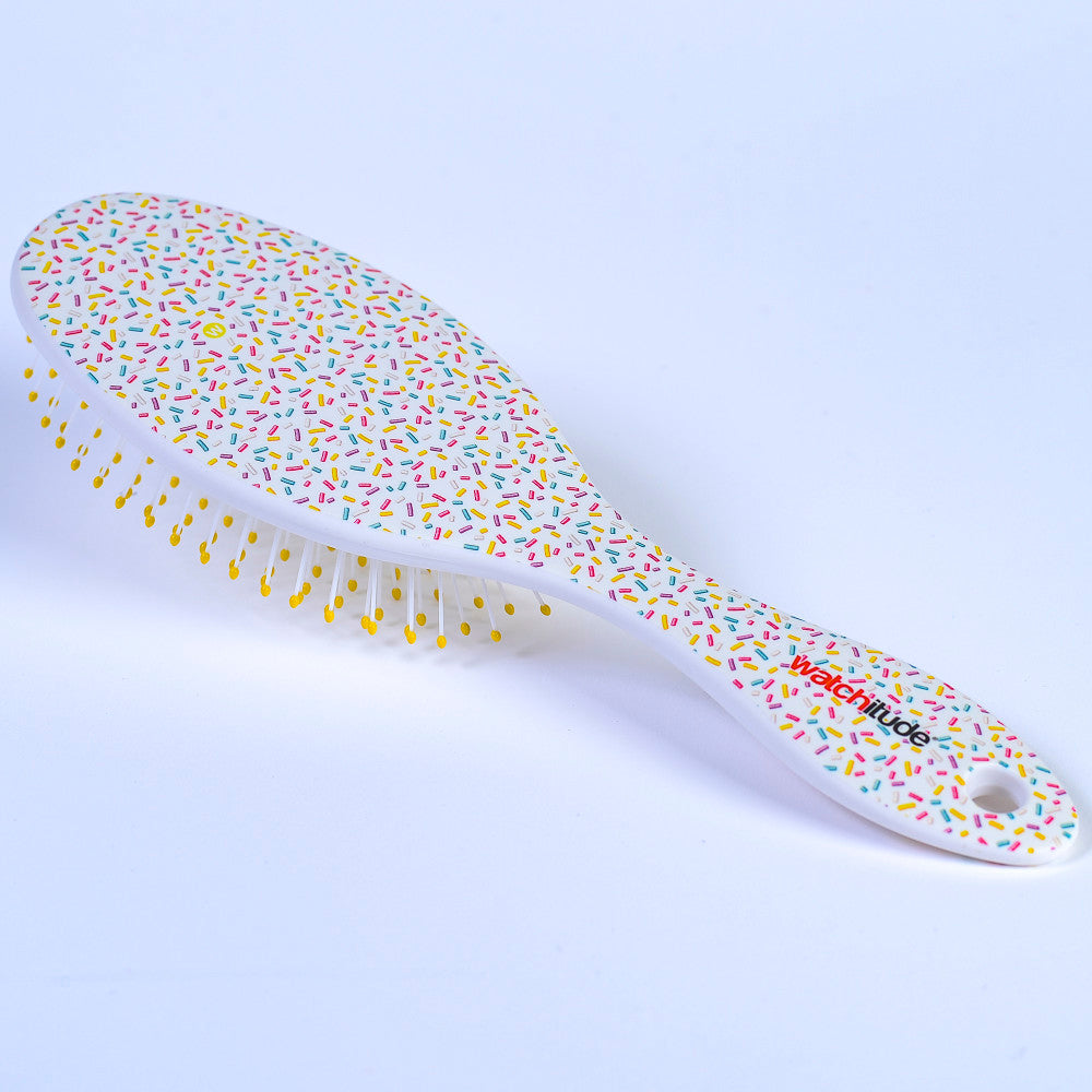 Watchitude Ice Cream Cake Scented Hair Brush for Kids - Vanilla Aroma - Image 3
