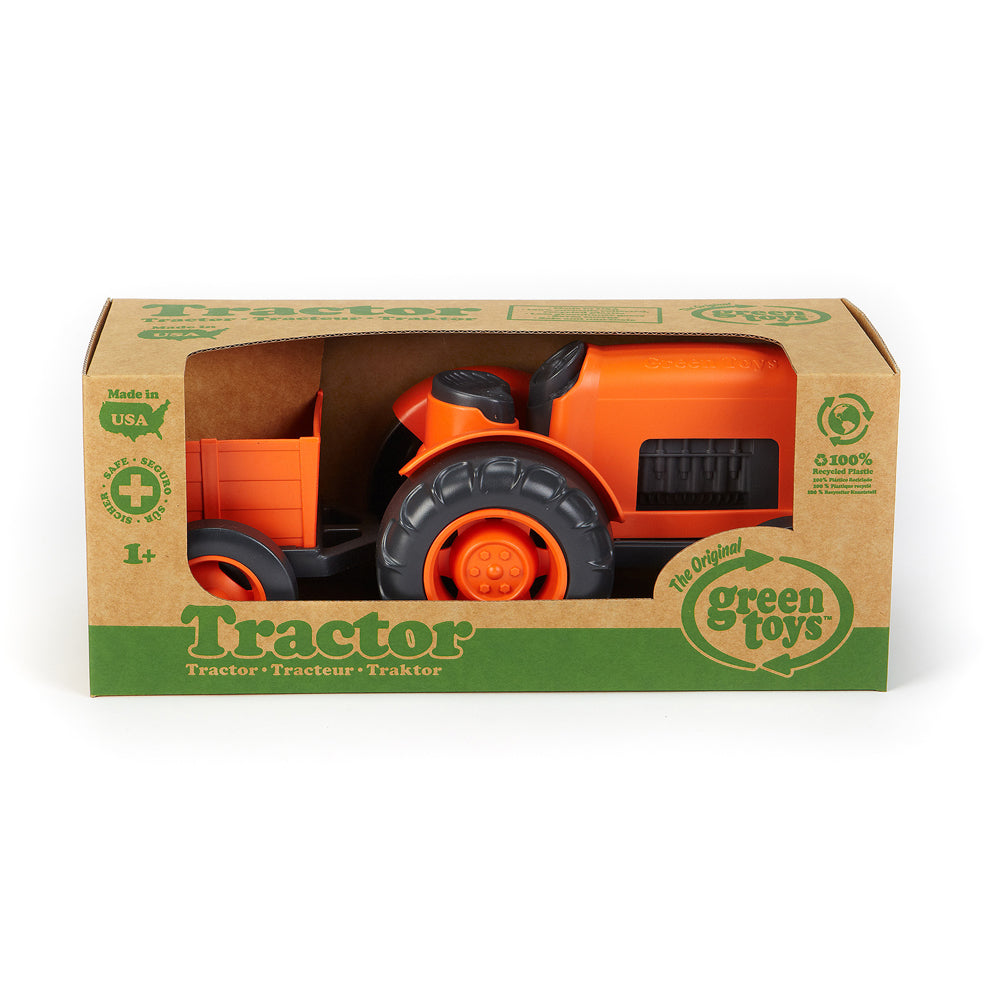 Alternative view of Green Toys Eco-Friendly Tractor with Detachable Cart
