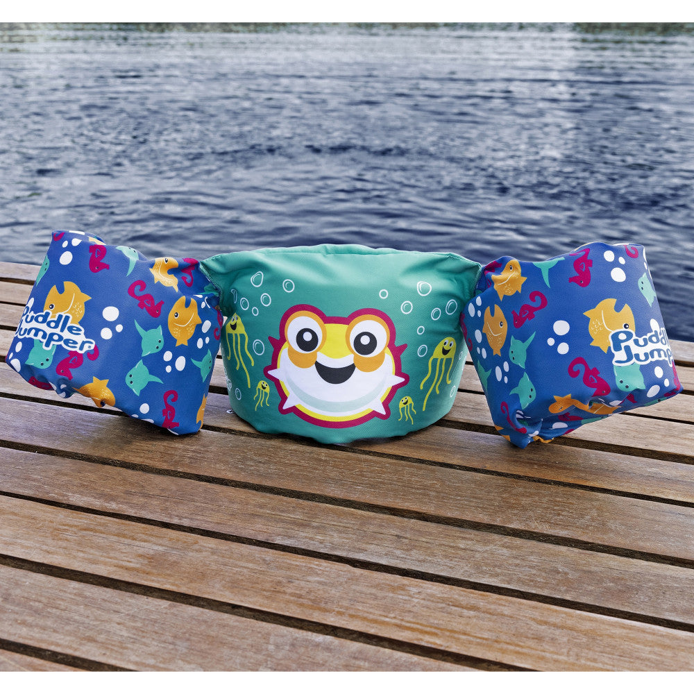 Alternative view of Puddle Jumper Kids' Blowfish Deluxe Life Vest - 33-55 lbs