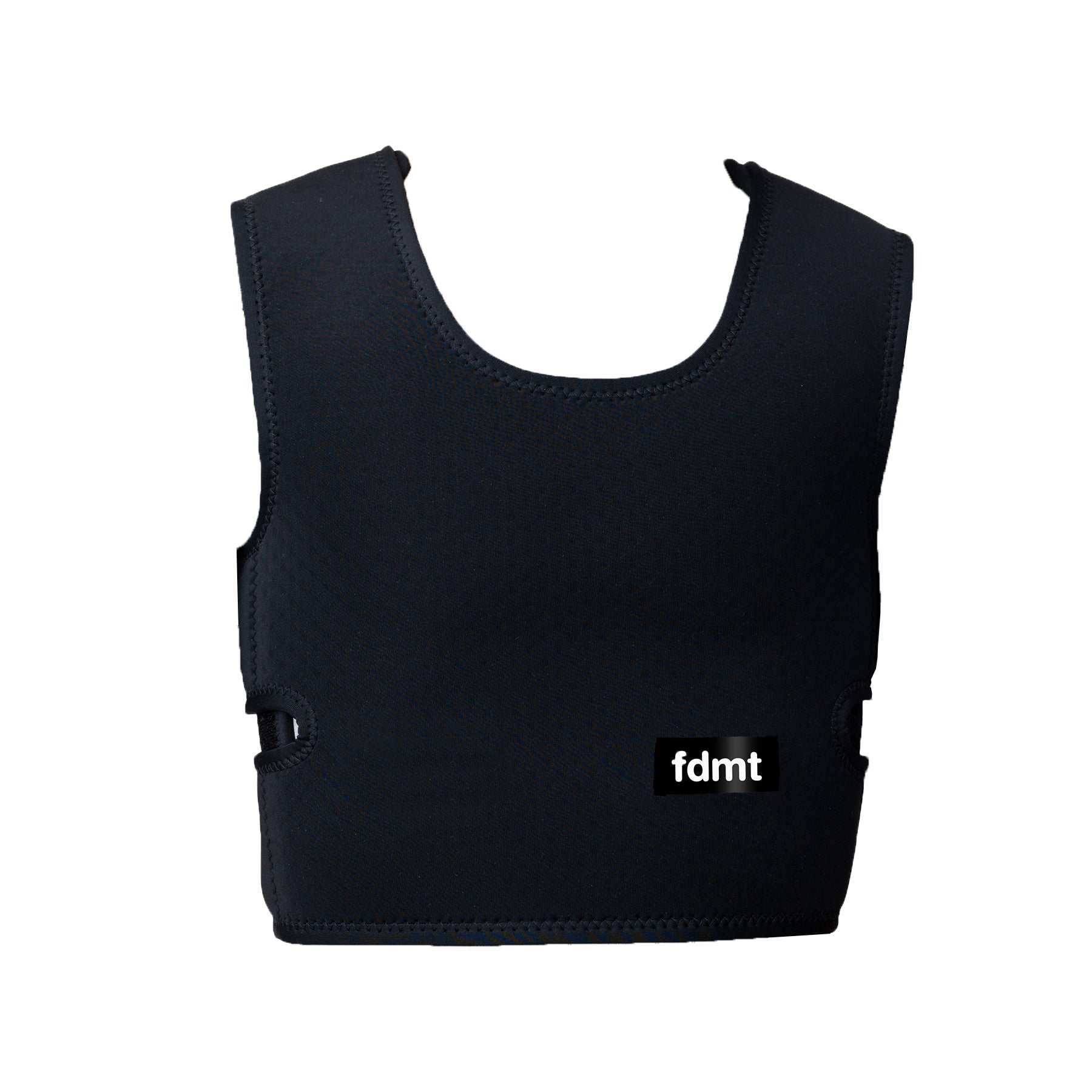 Alternative view of fdmt Soothing Embrace Deep Pressure Vest - Small - Black
