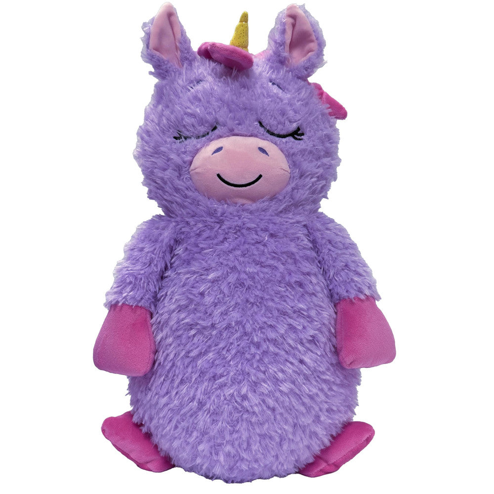Happy Nappers Adorable Storables 15" Unicorn Plush - Purple & Pink - Image 2