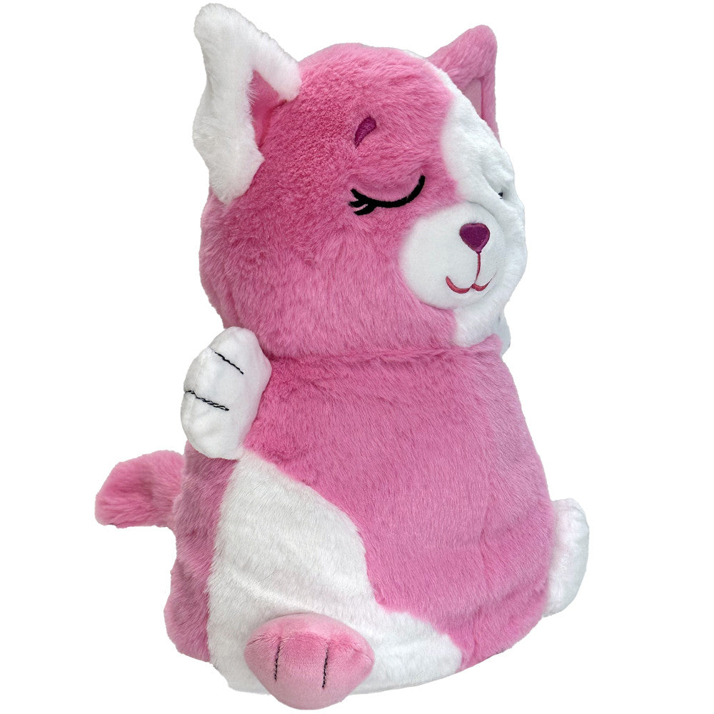 FlipaZoo 2-in-1 Plush - Pink Cat to Rainbow Unicorn - Transforming Stuffed Animal - Image 2