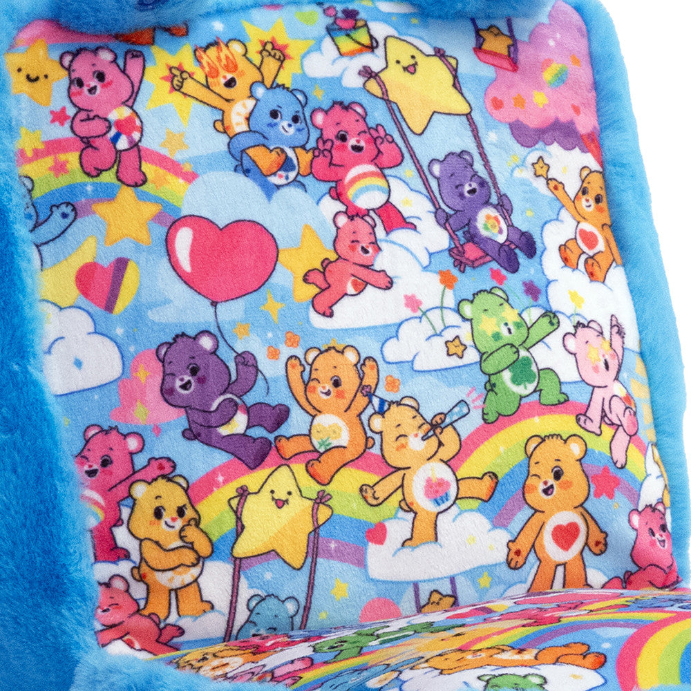 Care Bears Happy Nappers 10" Grumpy Bear Pop N' Play Cube - Image 6