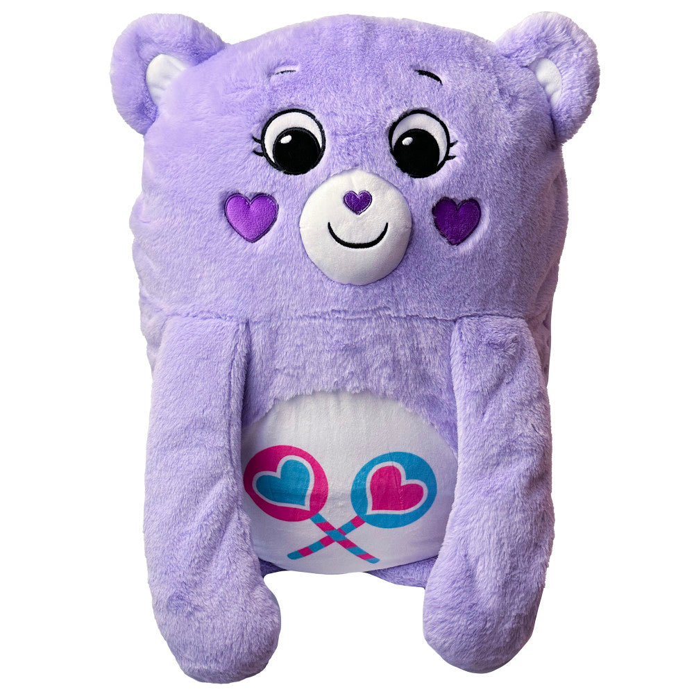 Care Bears Happy Nappers Share Bear Plush Pillow Pocket Pal