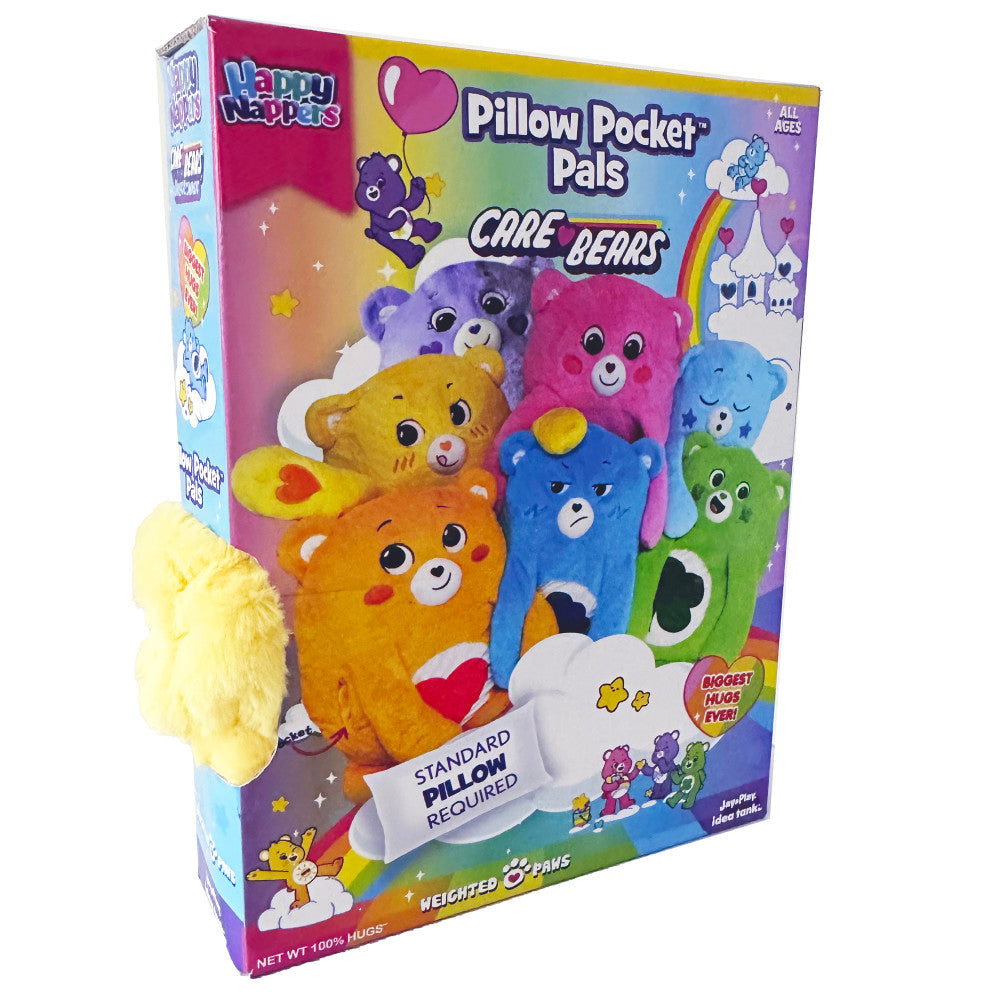 Care Bears Funshine Bear Happy Nappers Pillow Pocket Pal - Image 4