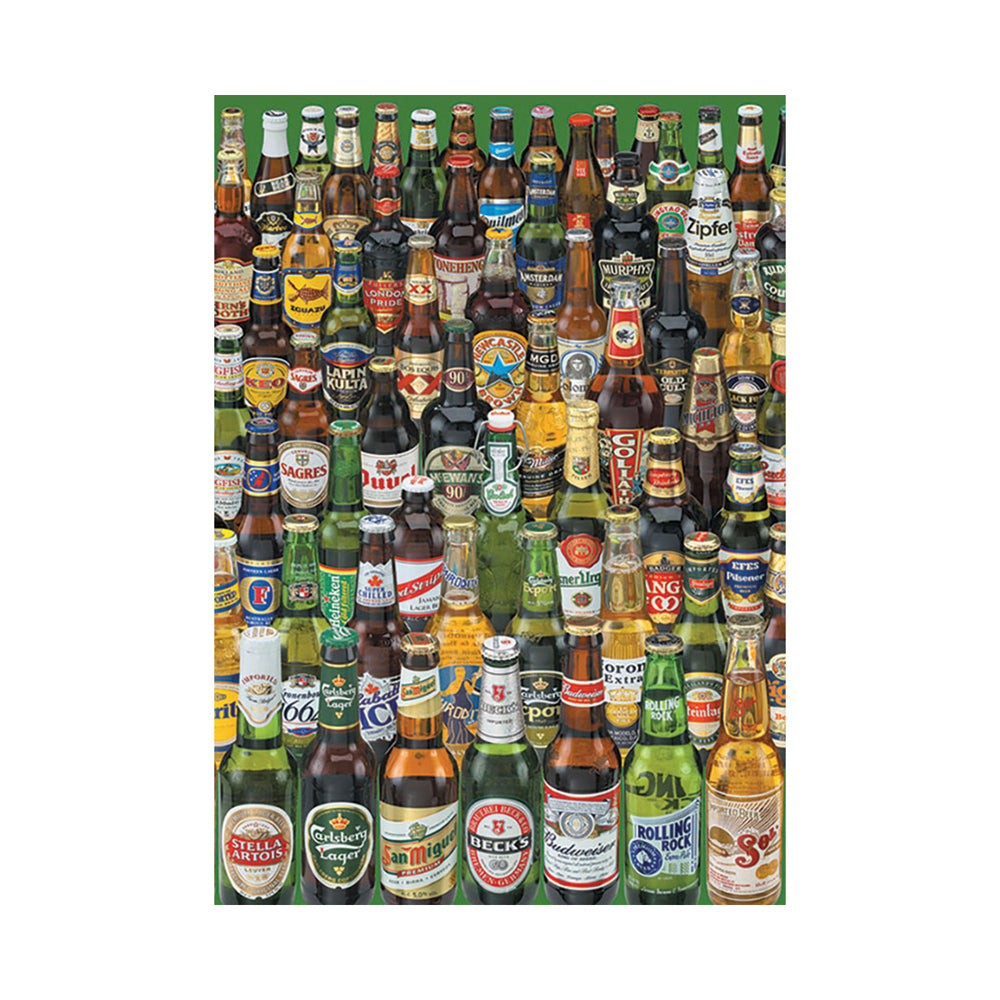 Alternative view of Educa Beers Themed Jigsaw Puzzle - 1000 pc