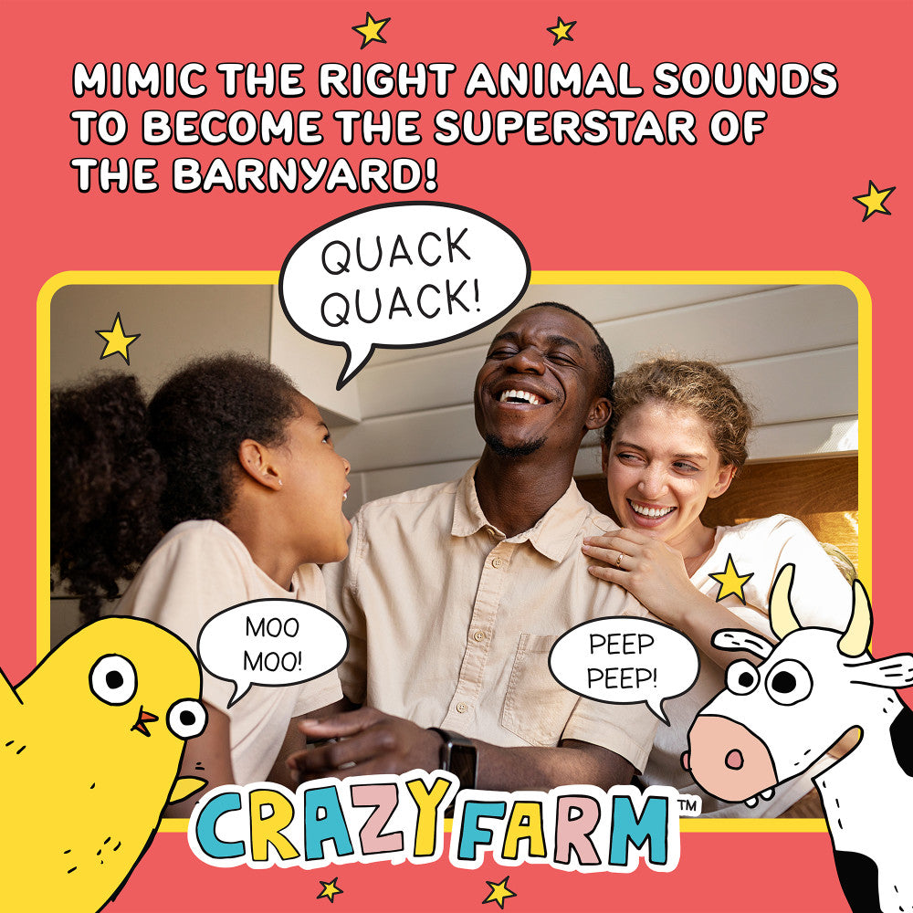 Alternative view of FoxMind Crazy Farm: Card Party Game for Family & Kids 6+