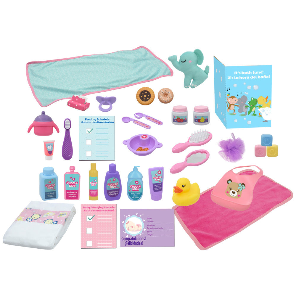 Cuddle Kids 15-inch - Pink Tutu Love N' Feed Playset - Image 3