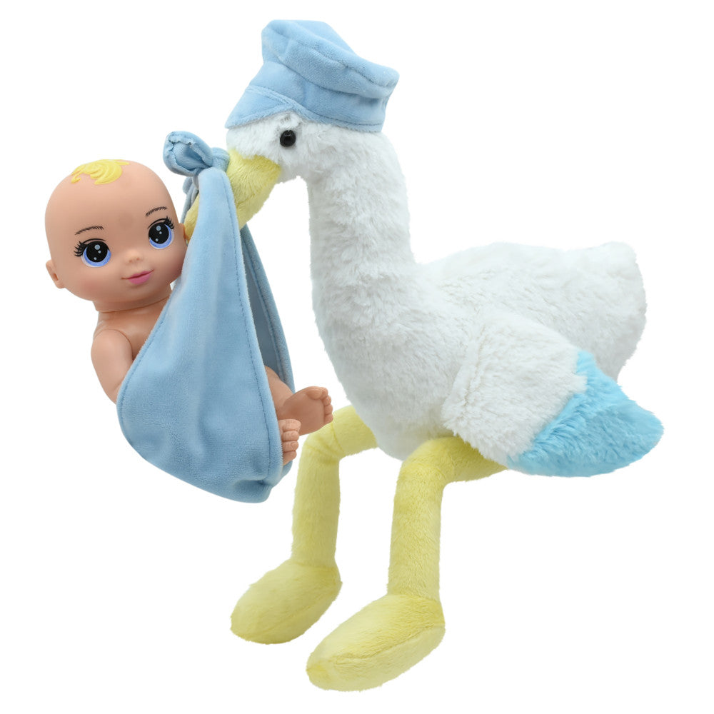 Alternative view of Magic Nursery 8" Special Delivery Set - Blue - Posable Baby Doll, Age 2+