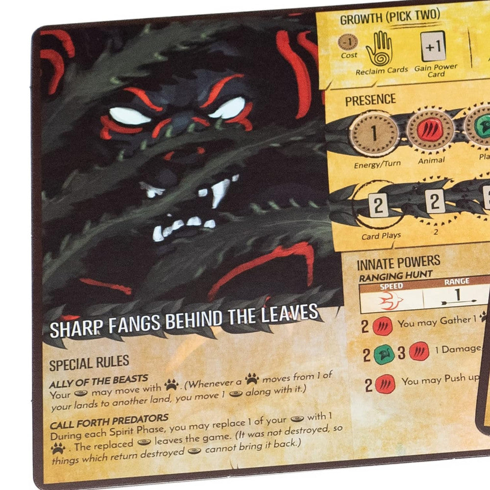 Spirit Island Branch & Claw: Deluxe Foil Spirit Panels Upgrade - Image 4