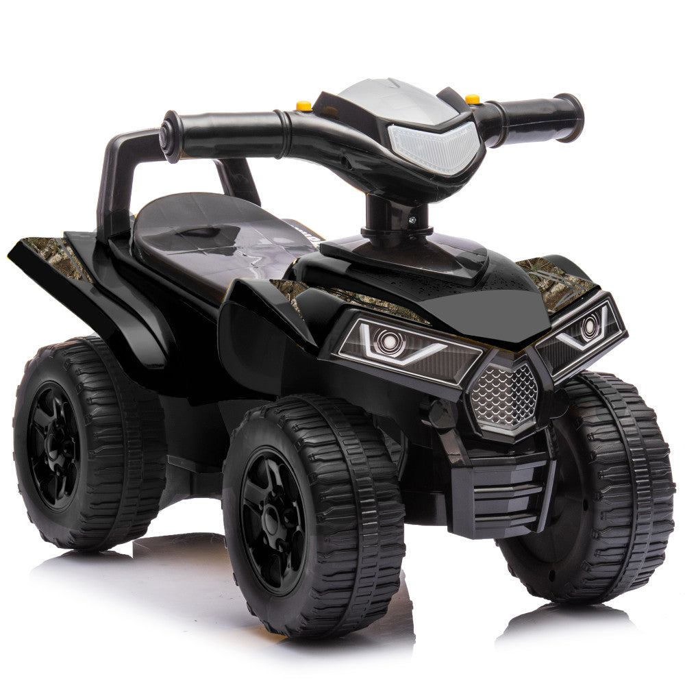 RealTree Quad Push Car - Black - Foot-To-Floor Ride-On for Toddlers 12mo+ - Image 6