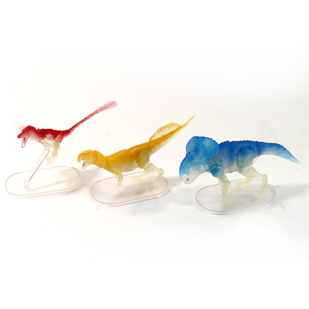 Beasts of the Mesozoic: Velociraptor & Friends Glow-in-the-Dark 4inch Action Figures 3-Pack