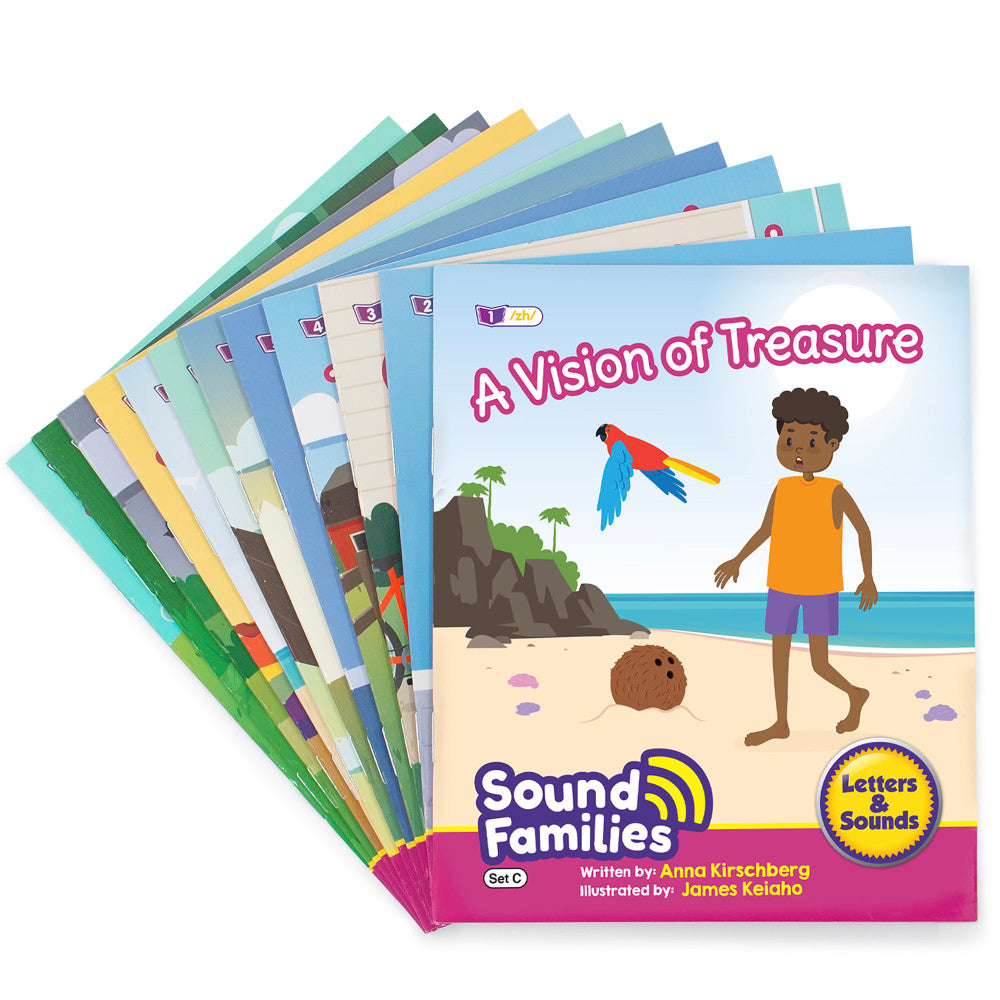 Alternative view of Junior Learning 12-Piece R-Controlled Vowels Decodable Readers Set