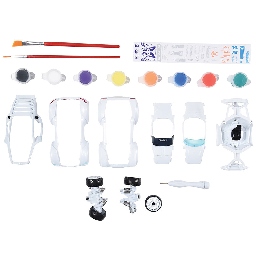 Modarri Deluxe Paint It Auto Design Studio - Creative Car Customization Kit for Kids - Image 7