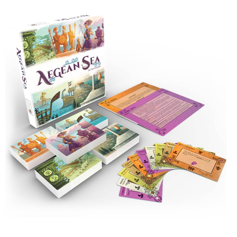 Alternative view of Aegean Sea Strategy Card Game by Asmadi Games, Ages 14+
