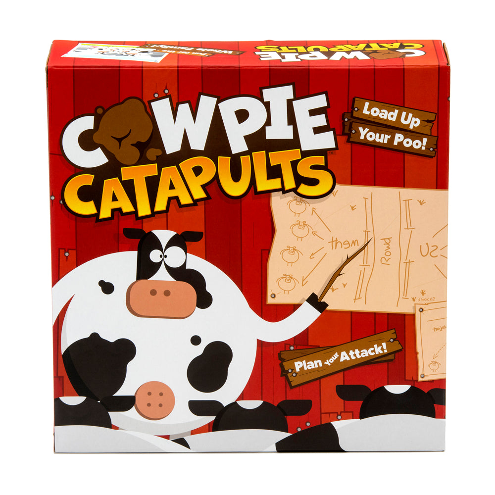 Alternative view of The Good Game Company Cow Pie Catapults Barnyard Battle Game
