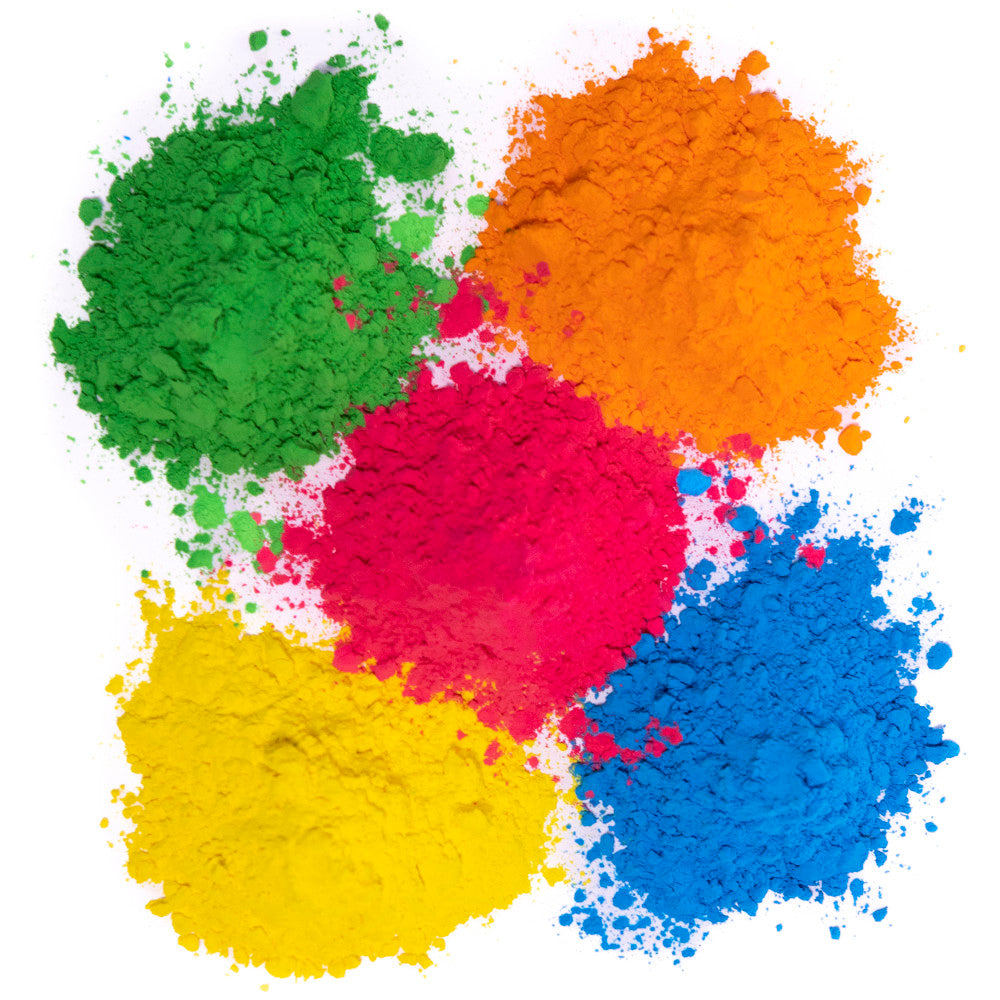 Alternative view of Kulture Khazana Natural Holi Color Powder - 5 Pack, 1lb Each, Washable