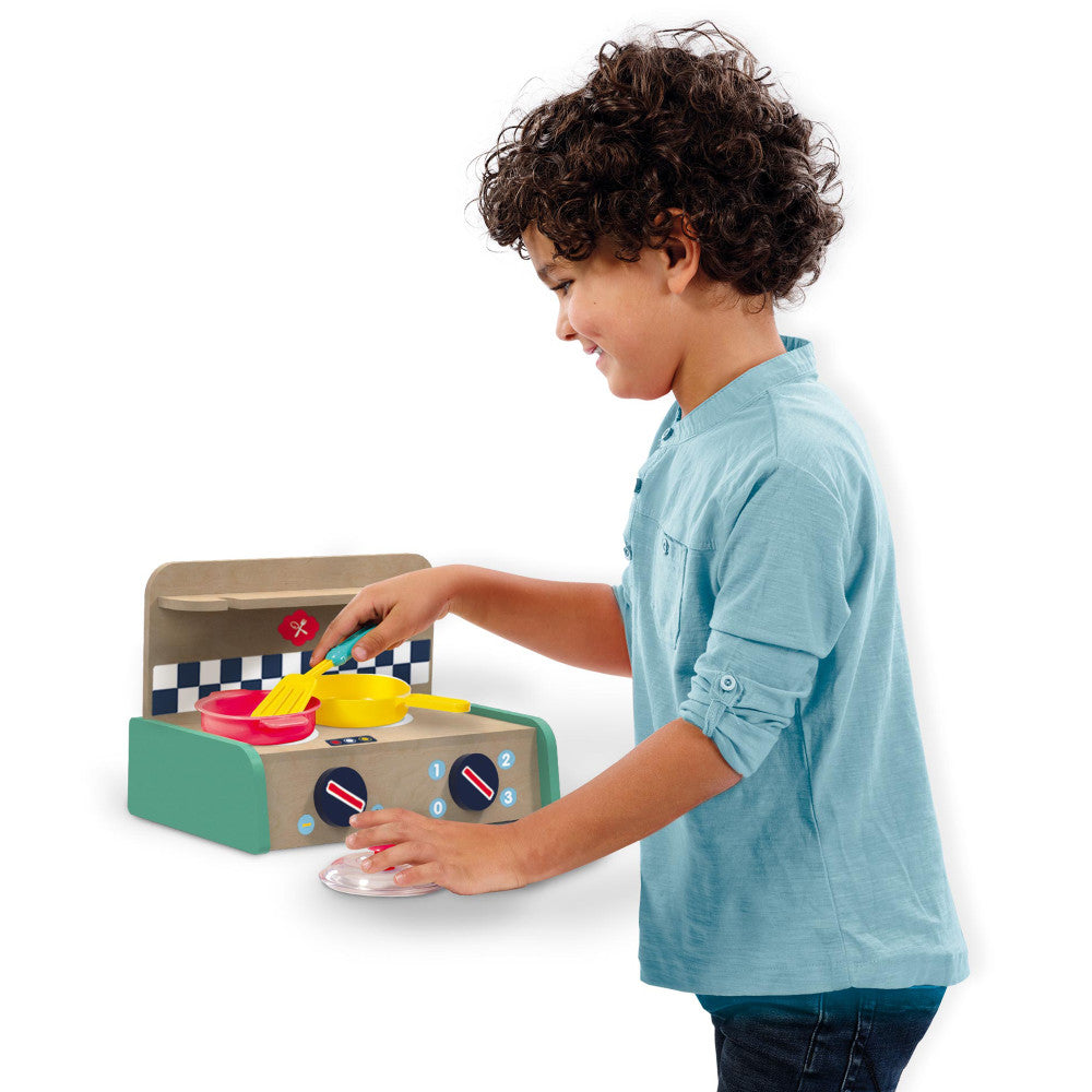 Alternative view of SES Creative Wooden Kitchen Play Set - 16-Piece Pretend Play Collection