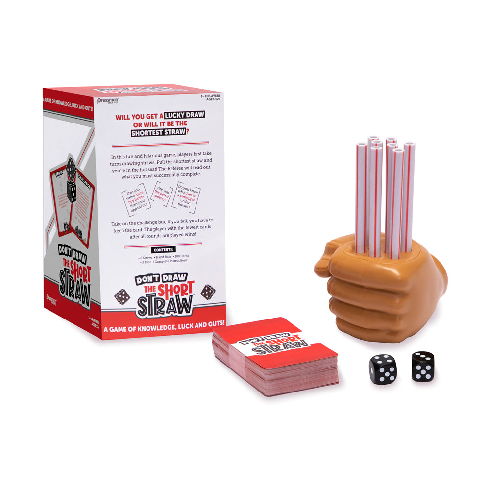 Alternative view of Don't Draw the Short Straw Strategy Board Game