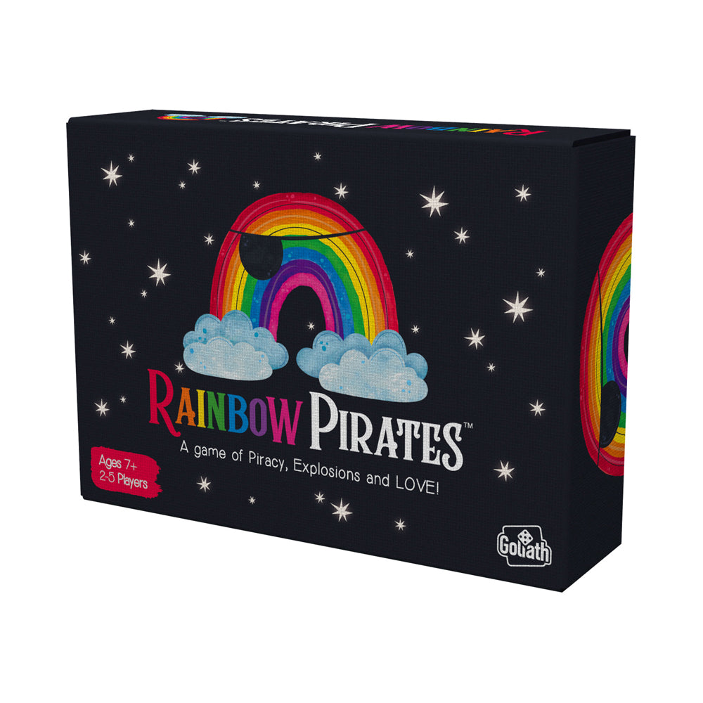Alternative view of Rainbow Pirates Whimsical Card Game by Goliath