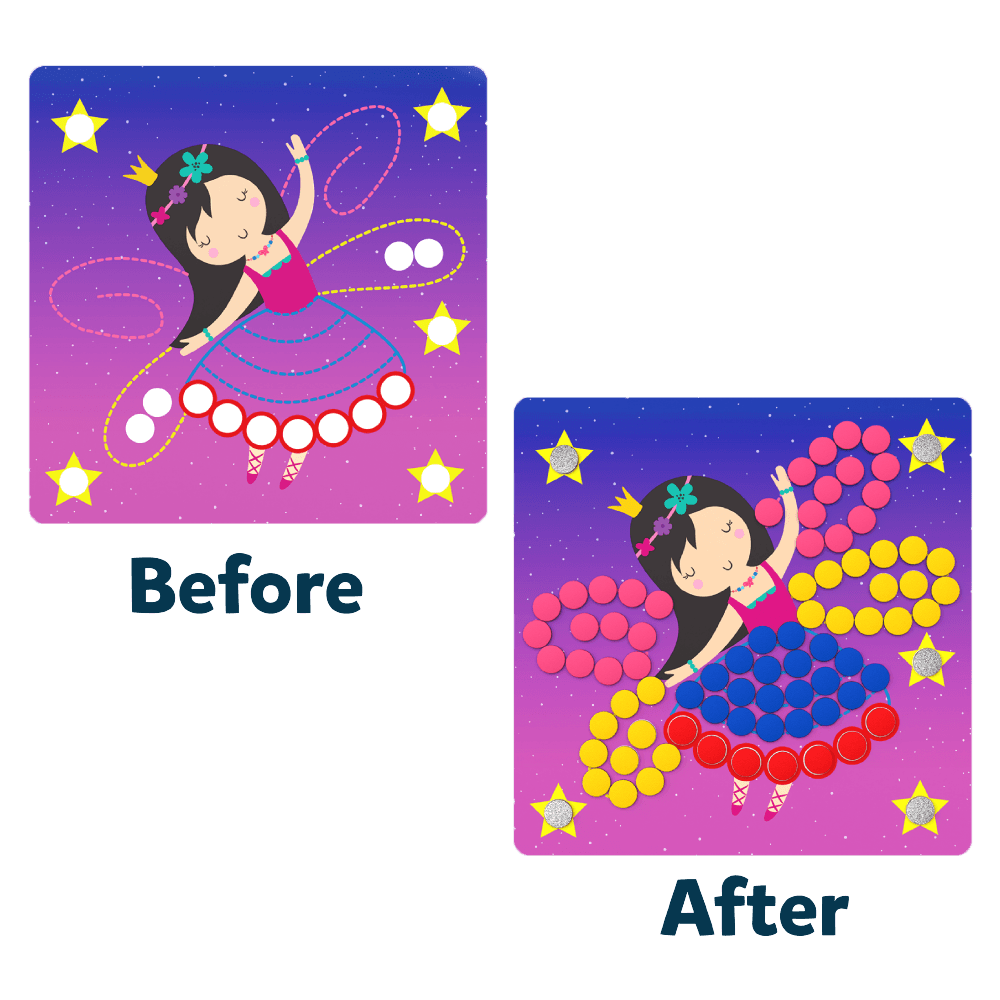 Alternative view of Dot It! Unicorn & Princess Sticker Art Kit - Magical Themes