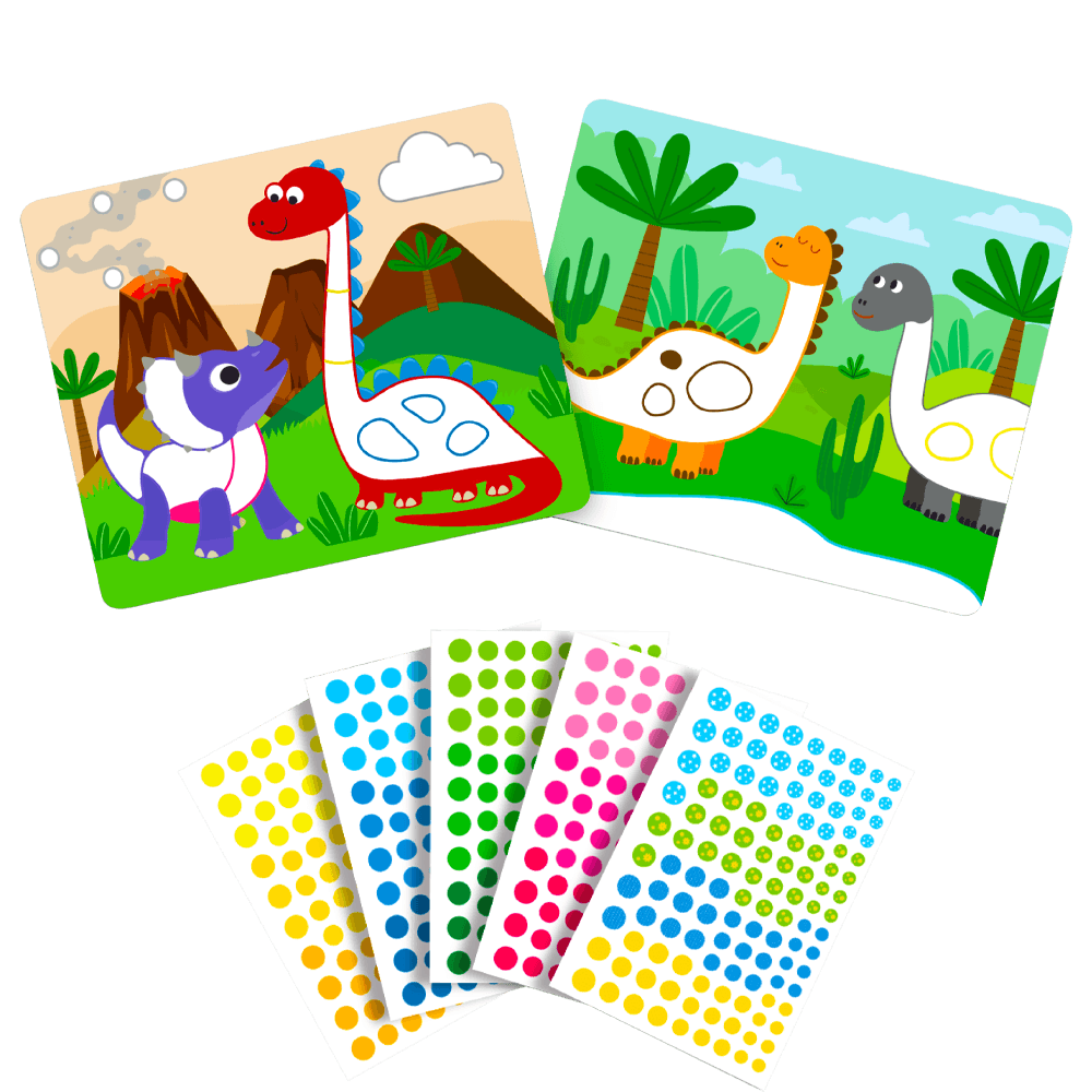 Alternative view of Dot It! World of Dinosaurs Sticker Art Kit