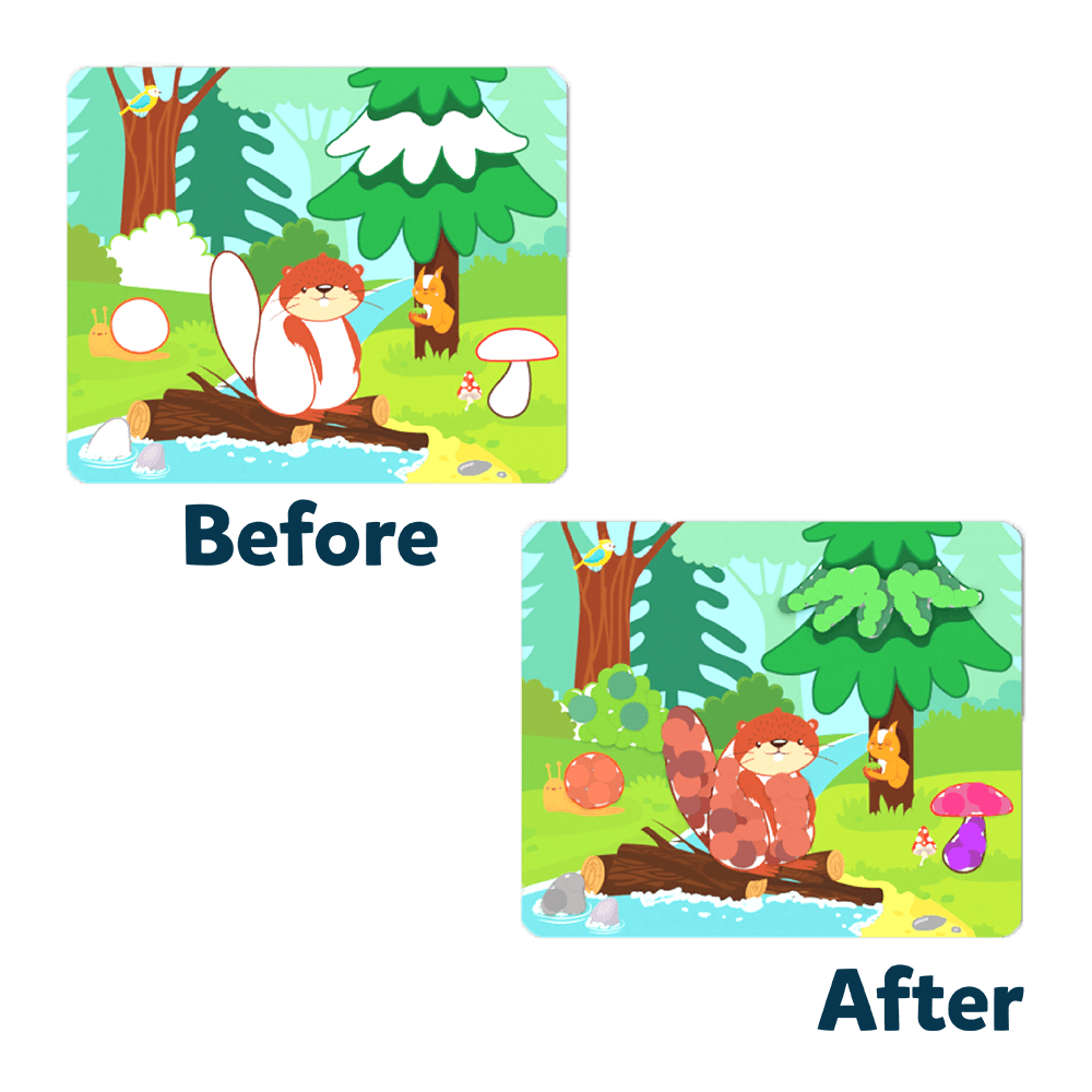 Foil Fun World of Animals Creative Foil Art Kit - Image 3