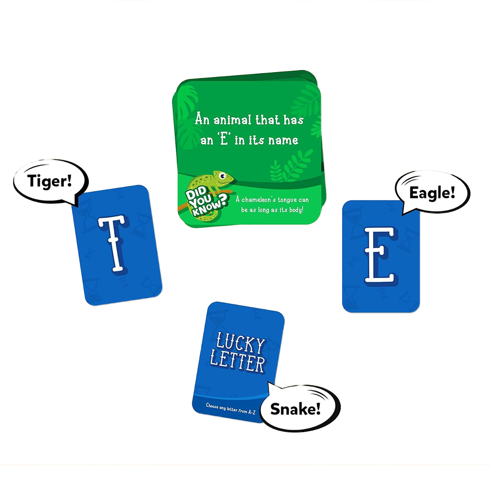 Rapid Rumble Family Category Card Game - Image 3