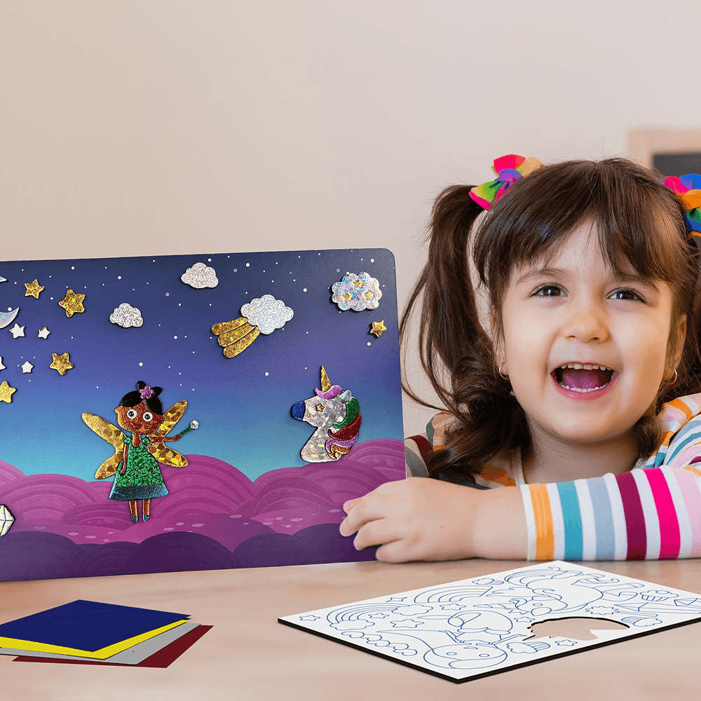 Foil Fun Unicorn & Princess Creative Foil Art Kit - Image 4