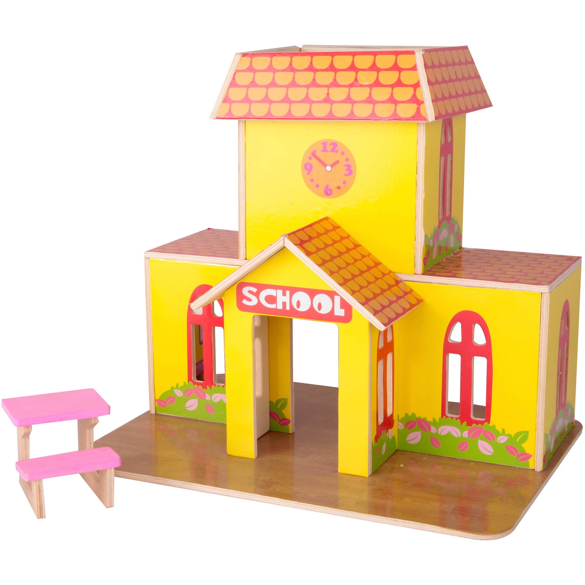 Alternative view of Build A Village - Create Your Own Village School Building Kit