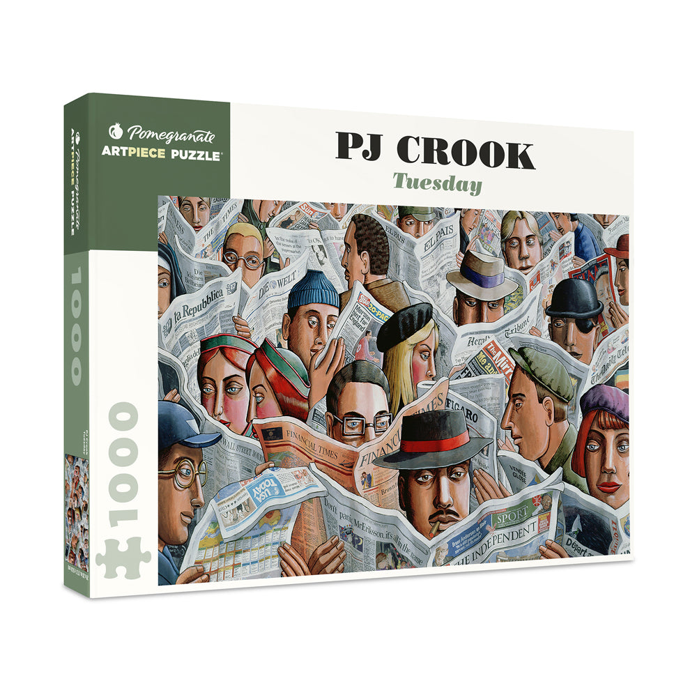 Pomegranate PJ Crook Tuesday Art Jigsaw Puzzle - 1000 pc - Image 2