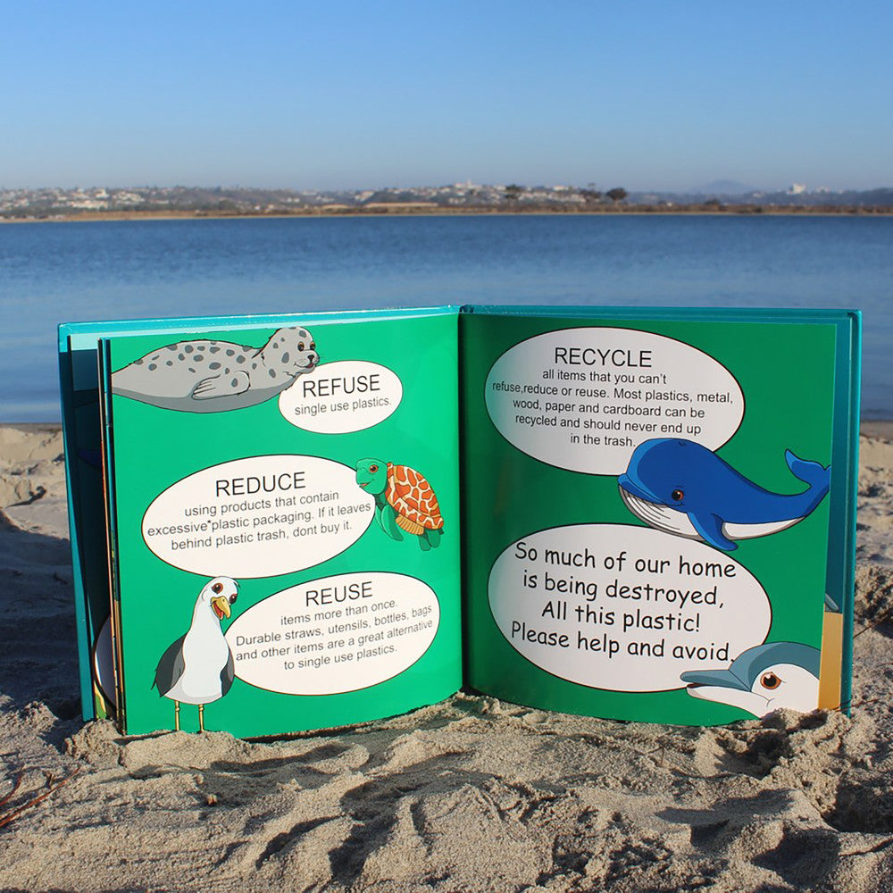 Shore Buddies & The Plastic Ocean: Children's Hardcover Picture Book - Image 3