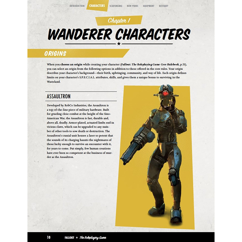 Fallout: The Roleplaying Game - Wanderers Guide Hardcover Book - Image 3