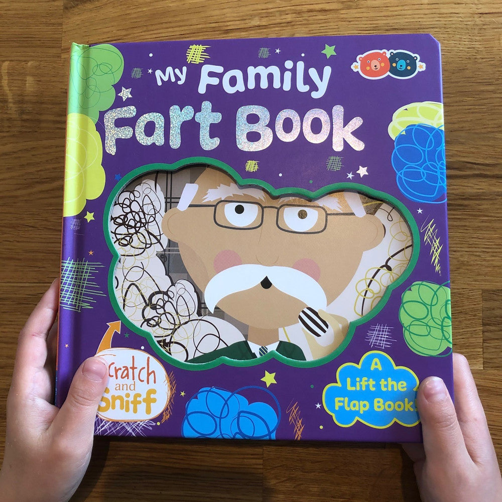 Buddy & Barney My Family Fart Scratch & Sniff Board Book - Image 4