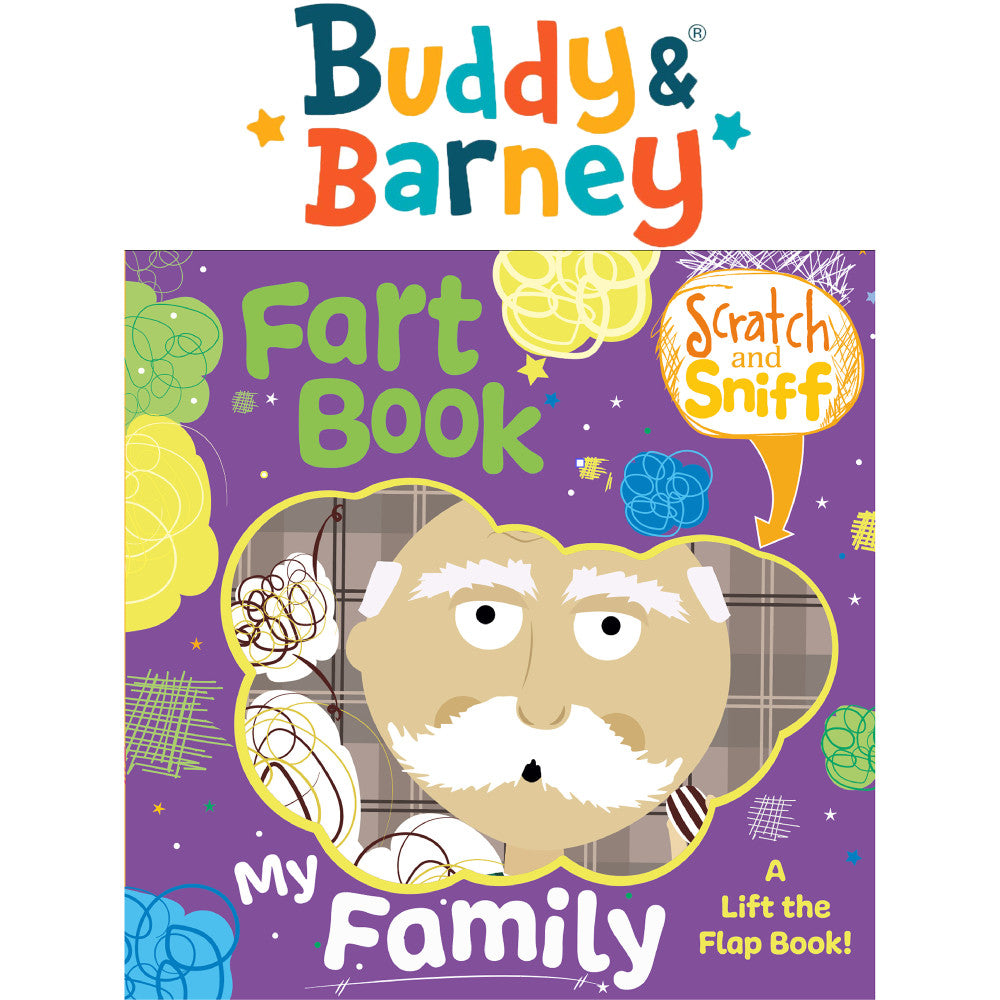 Buddy & Barney My Family Fart Scratch & Sniff Board Book - Image 5