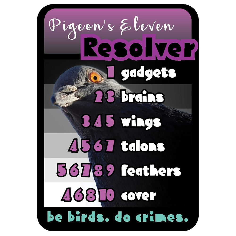 Pigeon's Eleven Narrative RPG Heist Game by 9th Level Games, Ages 13+ - Image 3