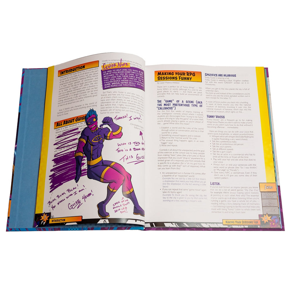 Sentinel Comics: The Roleplaying Game Guise Book Expansion - Image 2