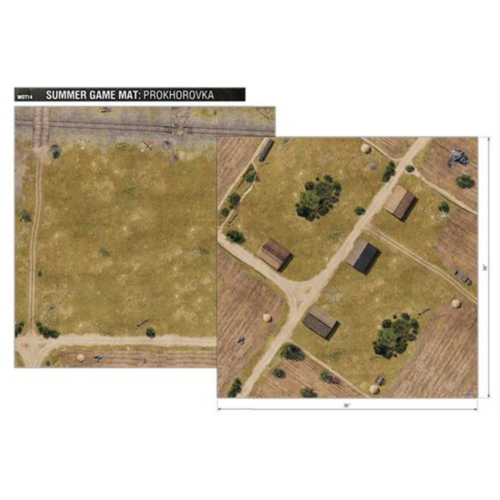 Alternative view of World Of Tanks Prokhorovka 36"X36" Double-Sided Neoprene Game Mat