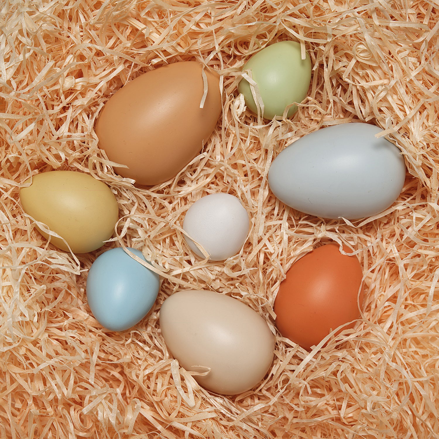 Alternative view of Yellow Door Educational Size-Sorting Eggs - Set Of 8 - Multicolor