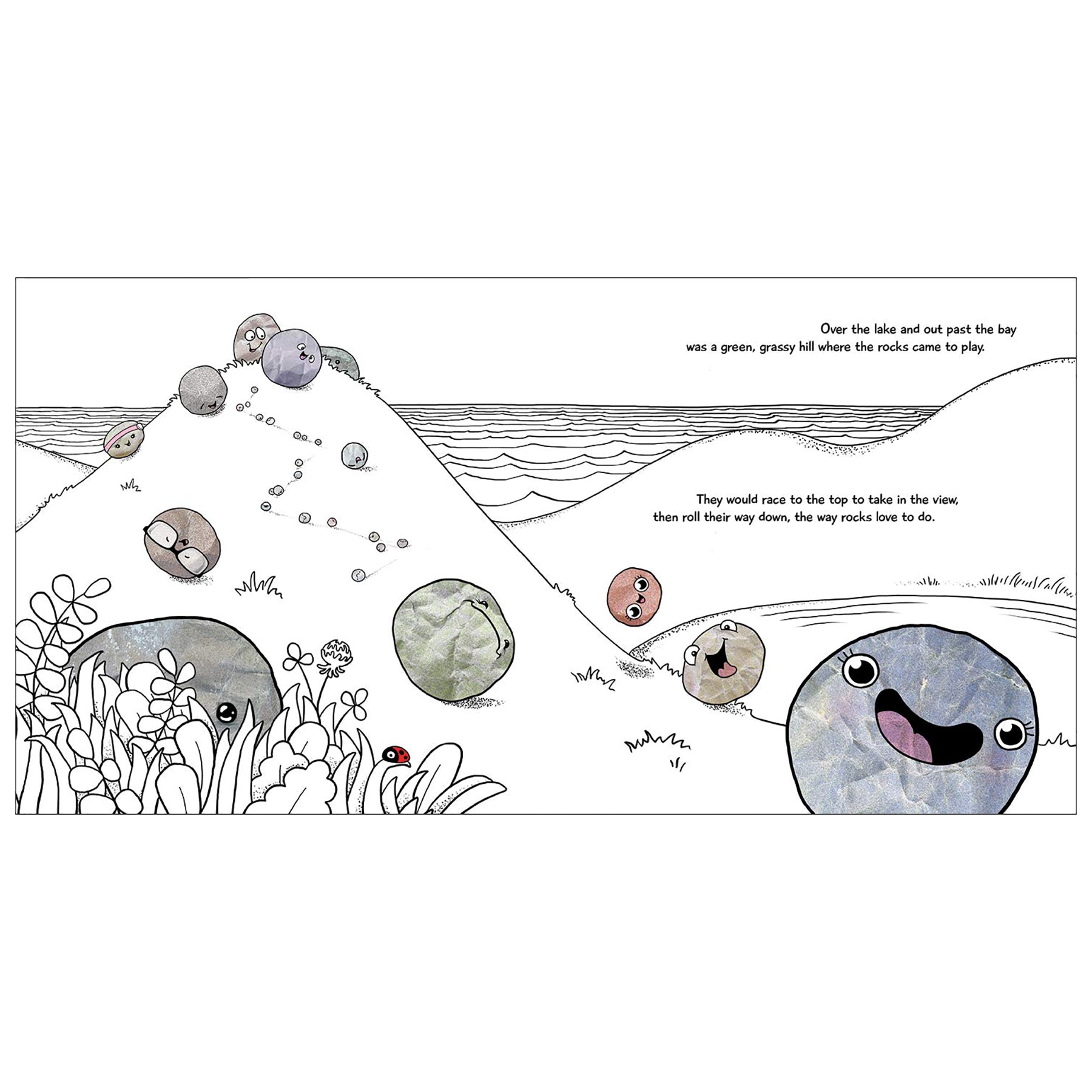 Alternative view of Ricky the Rock That Couldn't Roll - Inspiring Children's Book