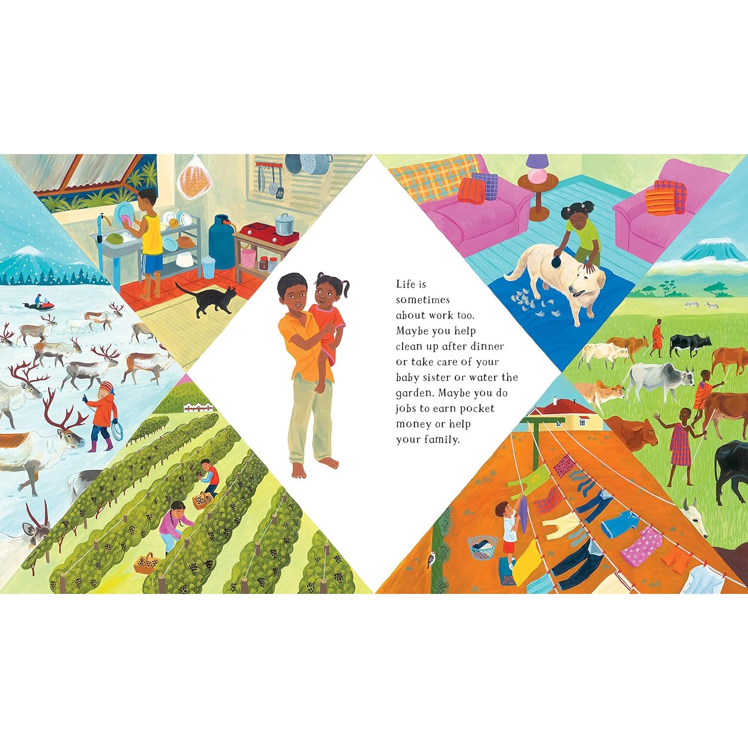 Barefoot Books Children of the World Illustrated Hardcover - Image 4